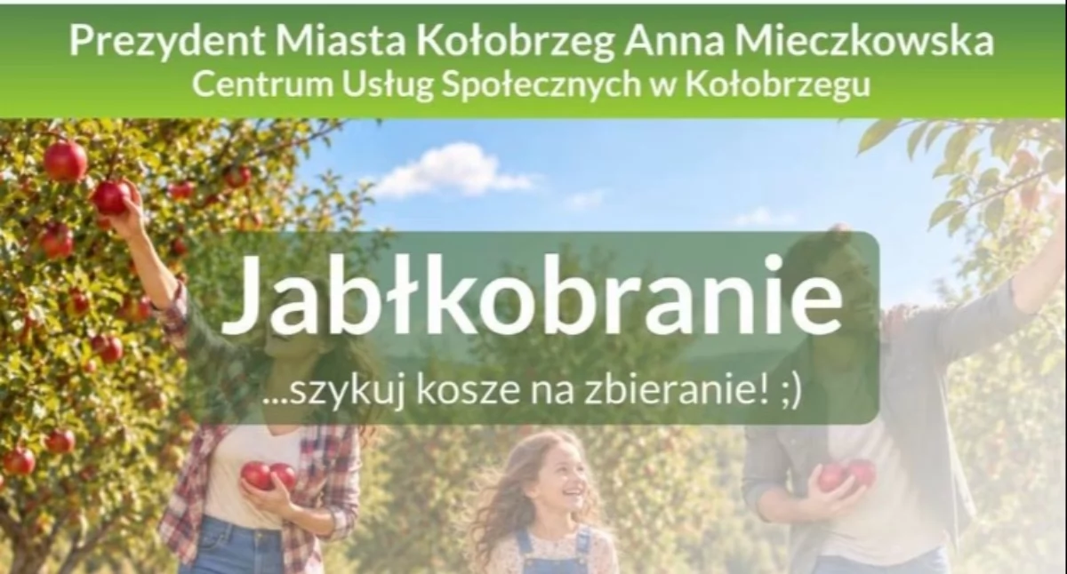 Wiadomości, Szykuj Kartę Mieszkańca zaprasza Jabłkobranie - zdjęcie, fotografia