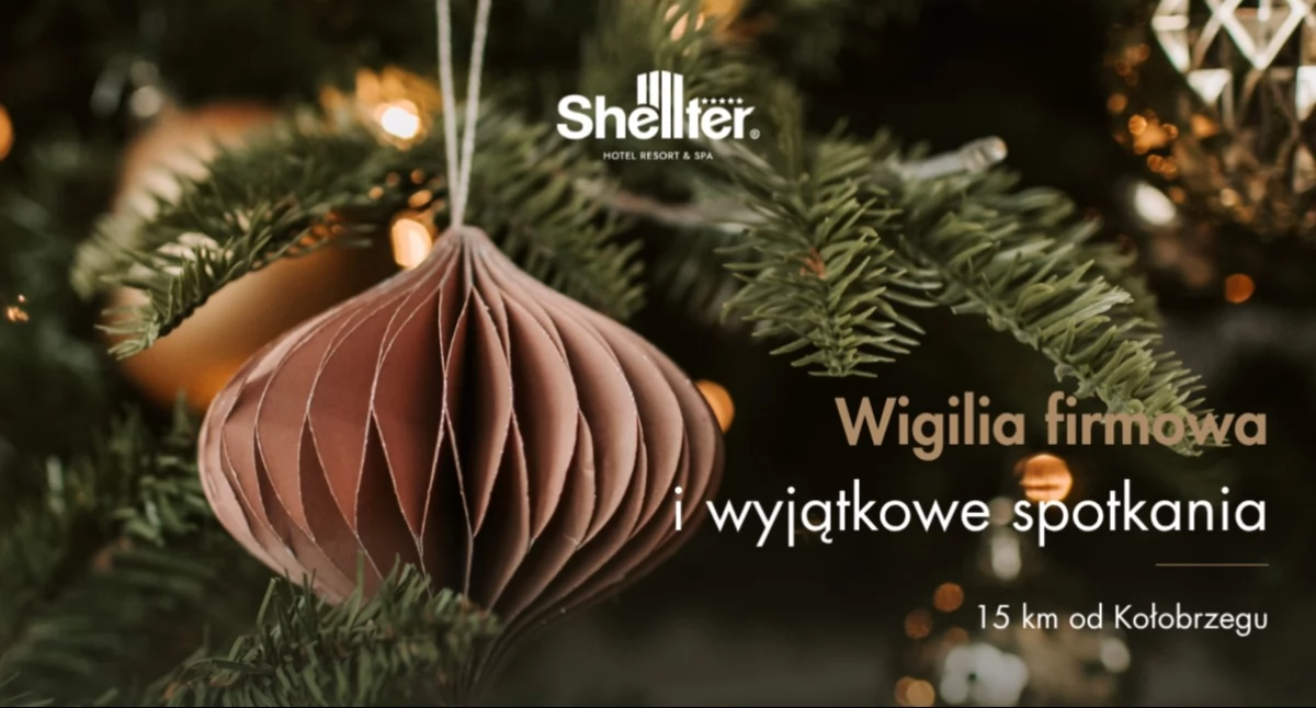 Wiadomości, Wigilie firmowe przyjęcia okolicznościowe Hotel Shellter Resort - zdjęcie, fotografia