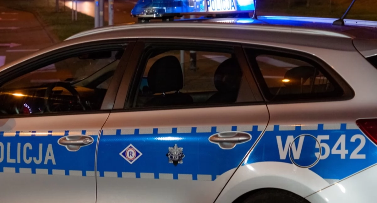 Wiadomości, Wypadek Gościnem Droga całkowicie zablokowana - zdjęcie, fotografia