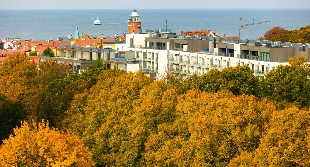 Jesień w Kołobrzegu