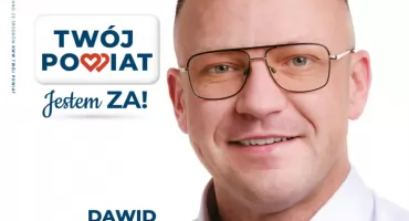 Dawid Rudowicz - kandydat do Rady Powiatu