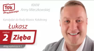 Łukasz Zięba - kandydat do Rady Miasta Kołobrzeg