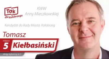 Tomasz Kiełbaśiński - kandydat do Rady Miasta