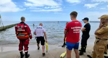 Ćwiczenia służb ratunkowych i policji