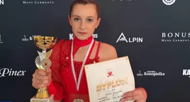 Kolejna wicemistrzyni Polski z Kołobrzegu. Świetny występ młodej zawodniczki