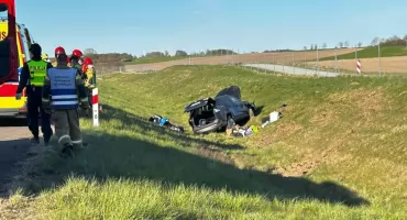 Uwaga kierowcy! Wypadek na S6 w kierunku Koszalina