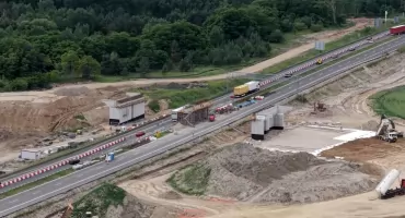 Na autostradzie A6 powstaje ważne infrastruktura. Będą utrudnienia w ruchu
