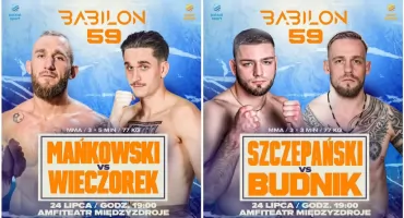 Dwóch zawodników Gołota Team Kołobrzeg zawalczy na gali Babilon MMA
