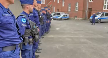 Wakacyjne wsparcie. Więcej policjantów na ulicach Kołobrzegu