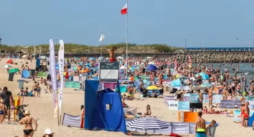 Parawan, pies i grill. Czyli co wolno, a czego nie na plaży w Kołobrzegu