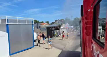 To był hit upalnego dnia. Strażacy chłodzili mieszkańców i turystów
