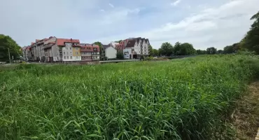 Słynna łacha przechodzi do historii. Przekazano plac budowy