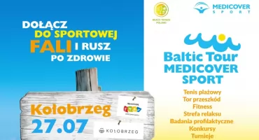 Seniorzy na boisko, dzieci na tor przeszkód. Bezpłatne atrakcje na Plaży Milenium w ramach Baltic Tour