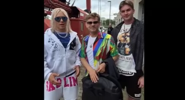 Skolim i Zenek Martyniuk kręcili teledysk w kołobrzeskim porcie