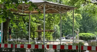 Nowa altana na finiszu. Inwestycja ma opóźnienie