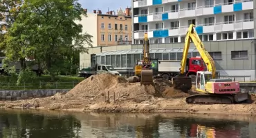 Znika przymulisko przy starówce. Parsęta odzyskuje koryto