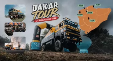 Zwycięska ciężarówka z Dakaru w Kołobrzegu. „The Bull” stanie w Porcie Pasażerskim