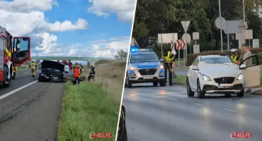 Dwie interwencje na drogach powiatu. Jedna zakończyła się mandatem 1100 zł