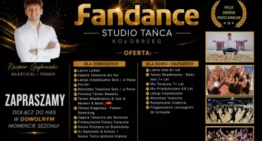 Fandance przedłuża Dni Otwarte do 14 września 2026! Wszystkie jednorazowe zajęcia darmowe.