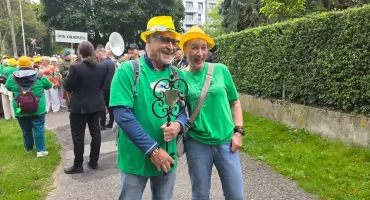 Barwny korowód przeszedł ulicami miasta. Senioralia z jubileuszem w tle