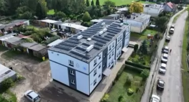 Blok po PGR-ze przeszedł metamorfozę. Mieszkańcy zyskali ciepły i oszczędny budynek