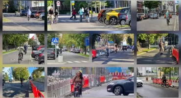 Rowerem pod prąd? Nie wszędzie wolno. Policja przypomina przepisy [ZDJĘCIA]