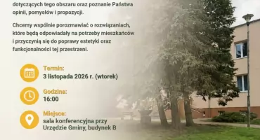Co zmieni się przy ośrodku zdrowia? Mieszkańcy mogą zgłosić pomysły