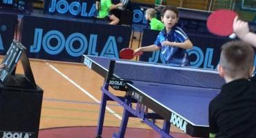 Udany start młodego pingpongisty